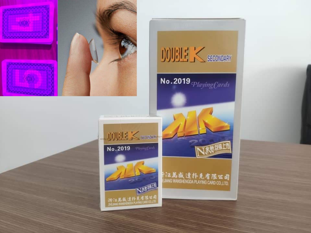 Kính áp tròng Nhìn Xuyên Bài ảo thuật - Magic cards USA 2023