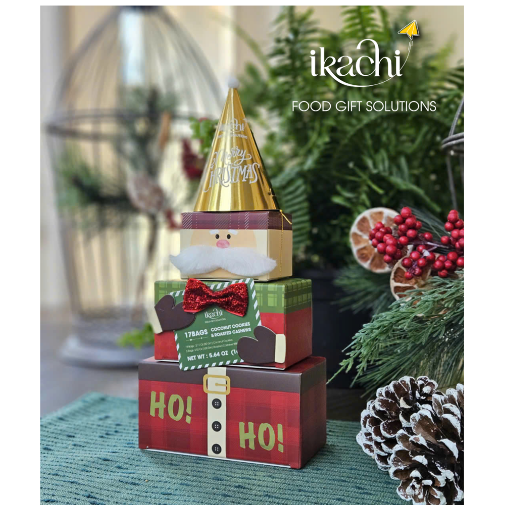 Set Hộp Quà Giáng sinh xanh &quot;Joyful Noel - Ông Già Noel&quot; - Quà tặng Noel ý nghĩa cho gia đình, doanh nghiệp