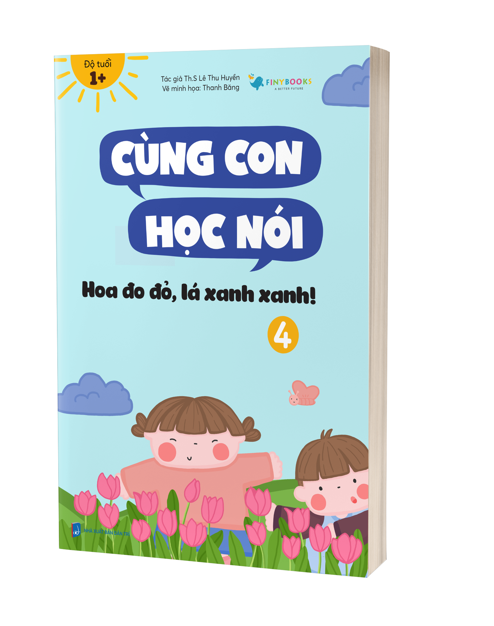 Bộ sách cùng con học nói - Bộ sách dành cho bé trên 1 tuổi