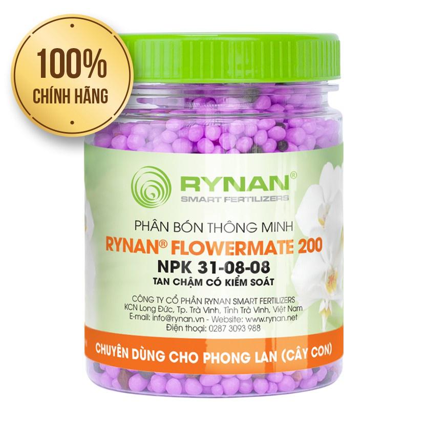PHÂN BÓN thông minh RYNAN 200 cho Hoa lan, lan Huệ và các loại hoa cây cảnh chỉ cần sử dụng 1 lần duy nhất