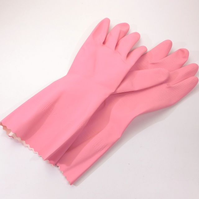 Găng tay cao su tự nhiên dùng cho nhà bếp Dunlop - Hàng nội địa Nhật Bản, nhập khẩu chính hãng