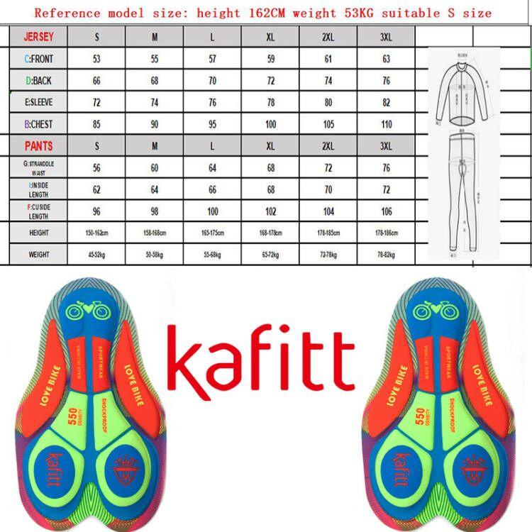 Kafitt Áo Nỉ Nữ Bộ 2023 Mới Dài Đi Xe Đạp Ngoài Trời Thiết Bị Phù Hợp Với Xe Đạp Đội Đua Phù Hợp Với Áo Liền Quần Dài Color: kafitt20-1035 Size: S