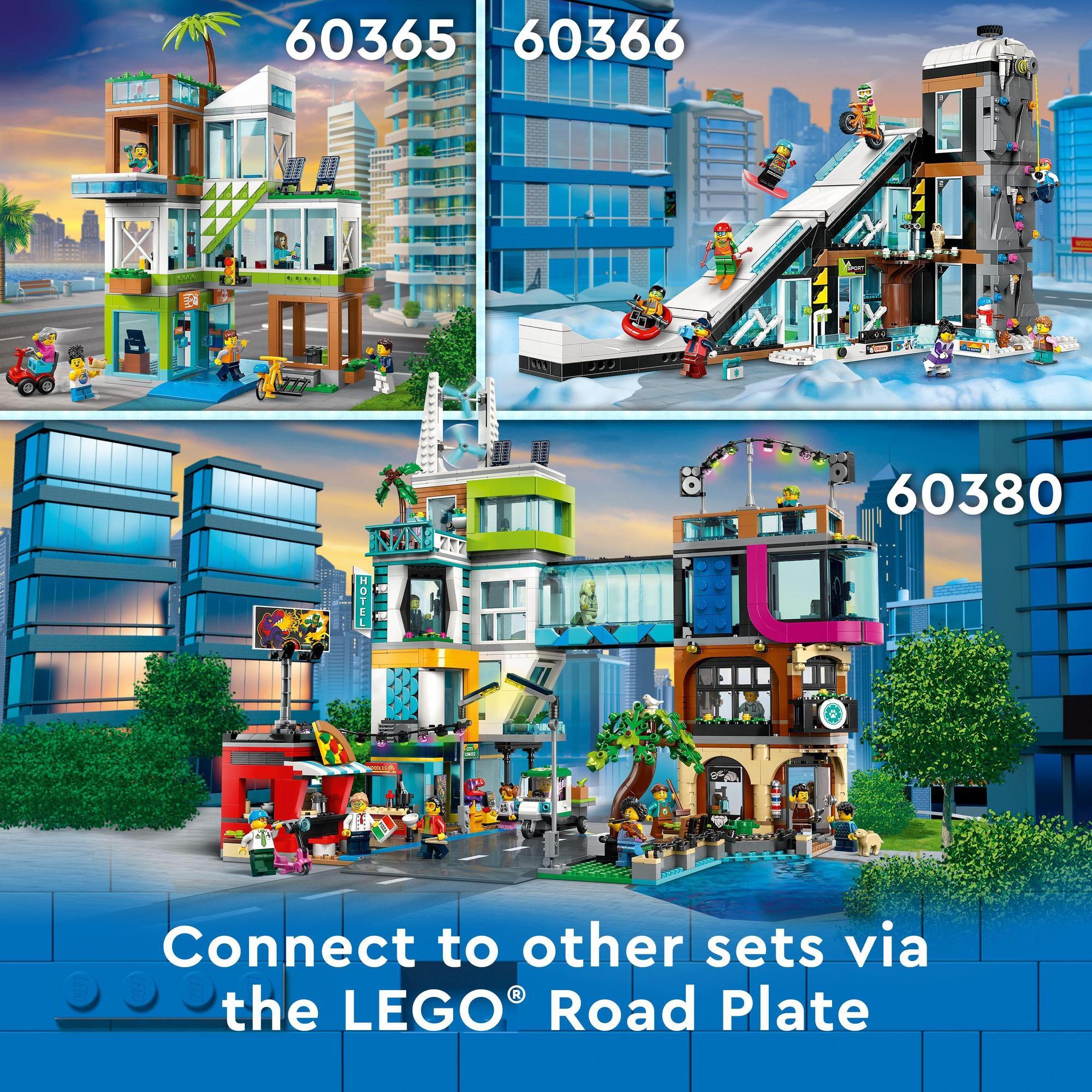 LEGO City 60364 Đồ chơi lắp ráp Công viên trượt ván (454 chi tiết)