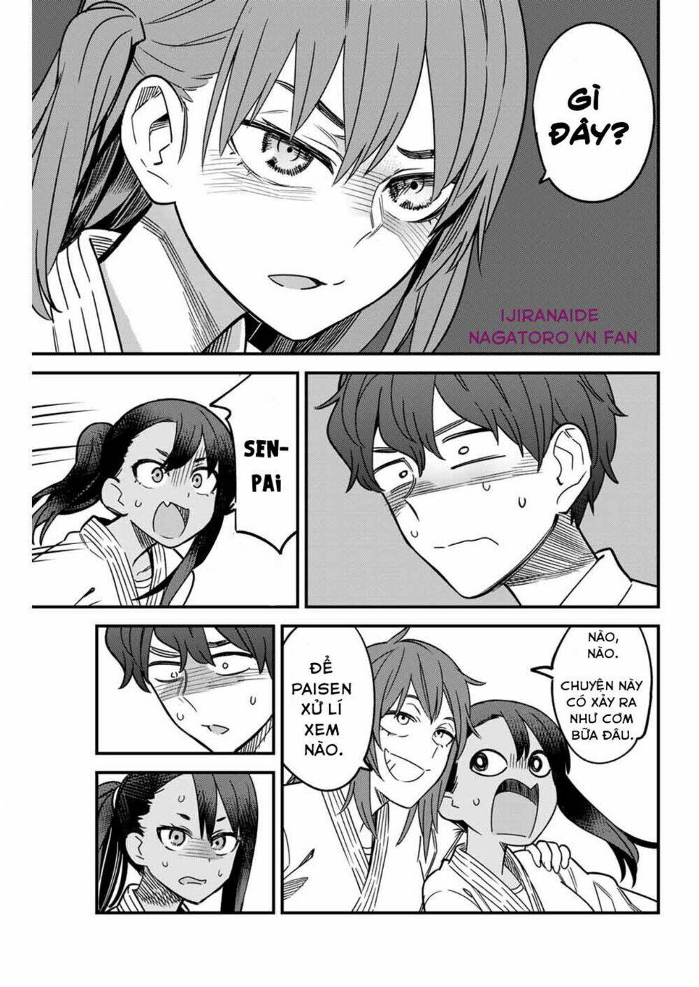 Please Don't Bully Me - Nagatoro-San Chapter 96: Các cậu có vấn đề gì với Senpai của mình à...? - Trang 8