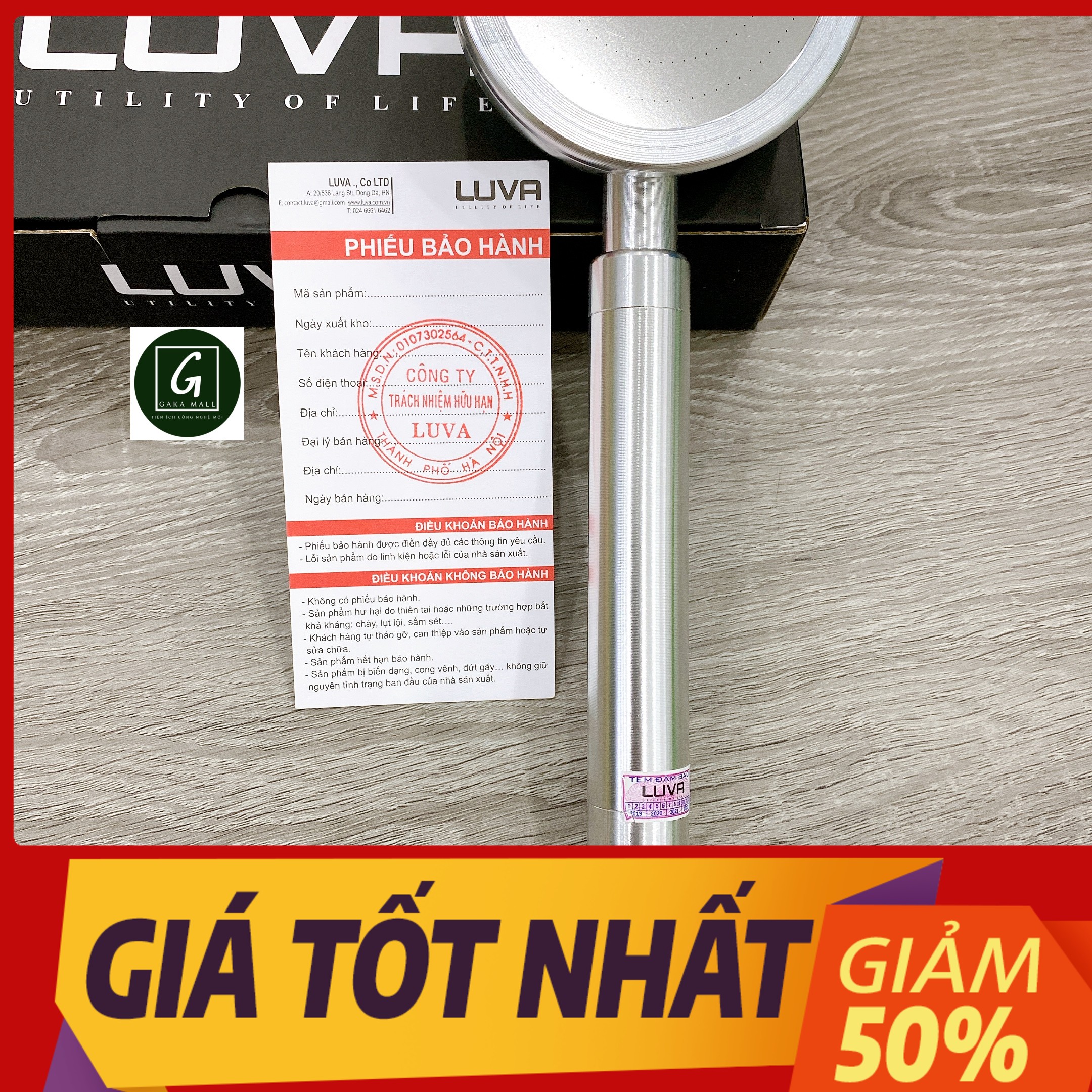 Vòi Sen Tăng Áp Luva VS4