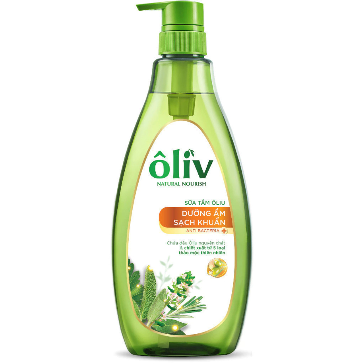 Sữa Tắm Dưỡng Da Ôliv - 650ml