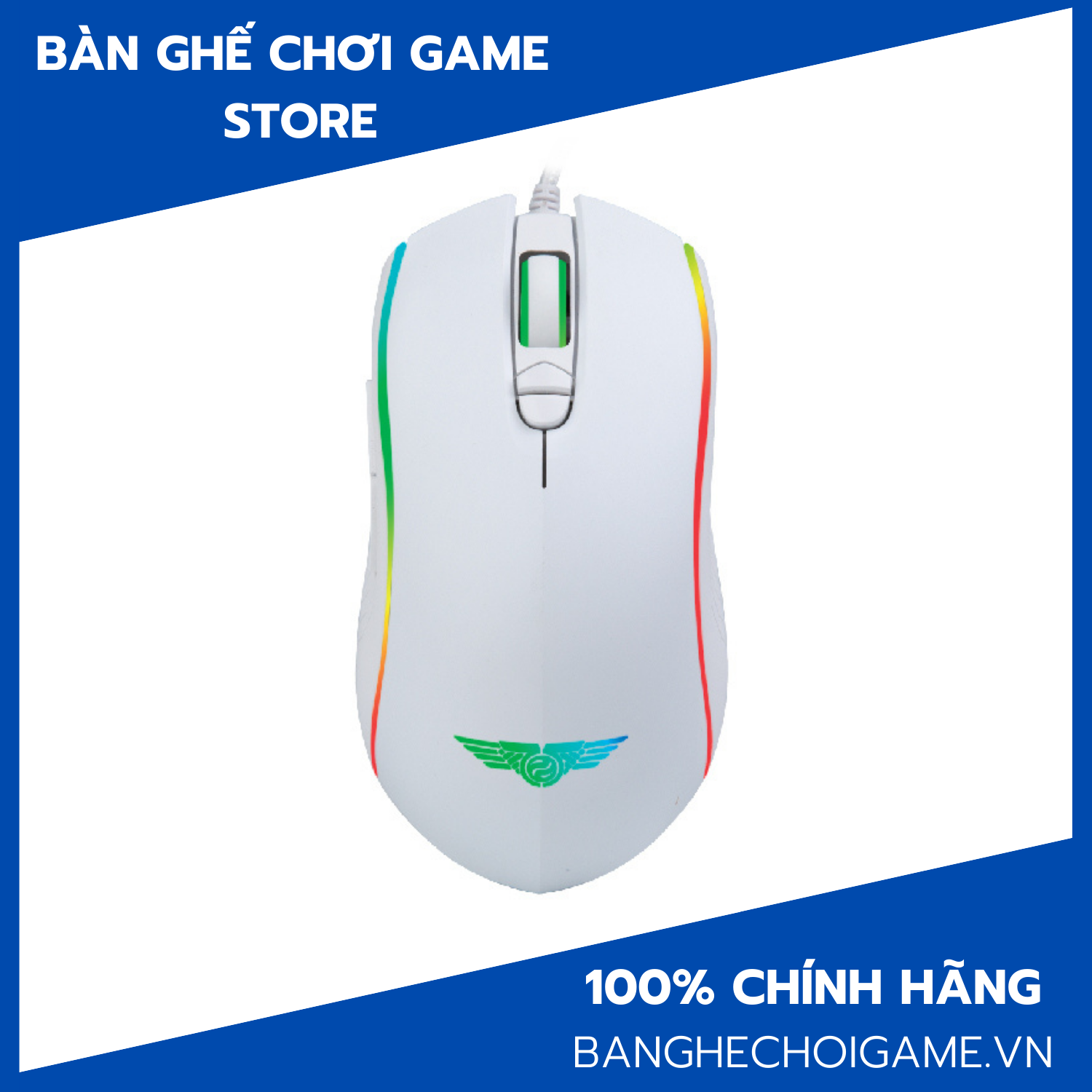 Chuột gaming Newmen GX9 Pro Maxpay (Black/ White) - Hàng chính hãng