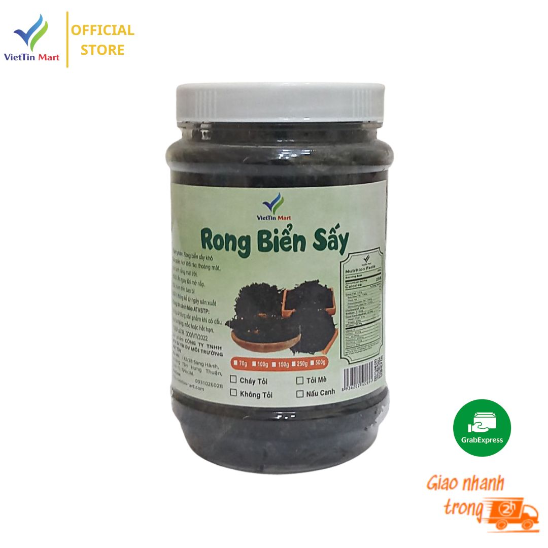 Rong Biển Sấy Giòn  Viettinmart 70g/ 150g/ 250g