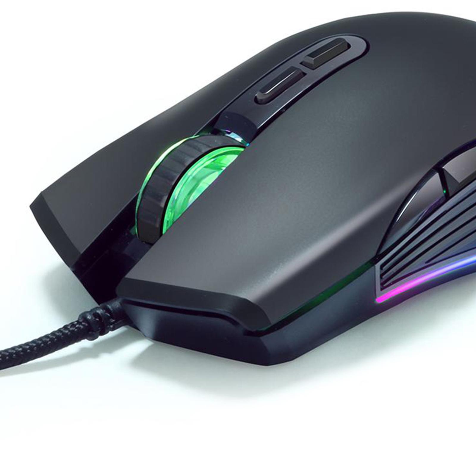 Computer USB Gaming Mouse Comfortable 3600DPI Ergonomic Optical Game Mice