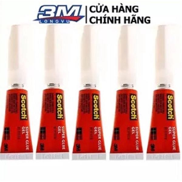 Bộ 5 chai keo dán giày, gỗ, nhựa đa năng siêu dính 3M Scotch AD113 - 3M Long Vu