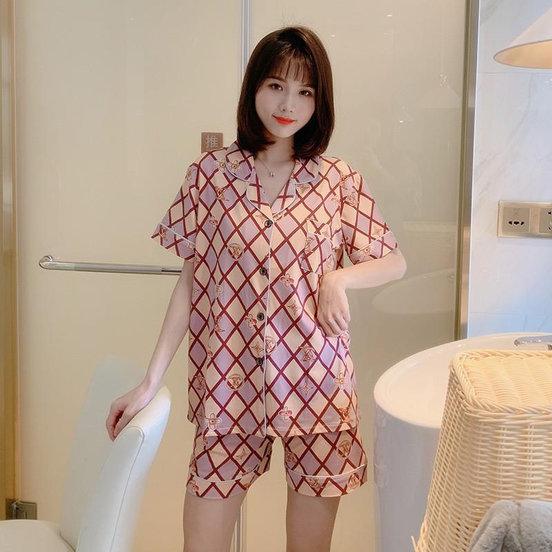 Đồ Bộ Pijama Cộc Mặc Nhà, Bộ Ngủ Cộc Nhiều Màu Xinh Xắn CCCP09