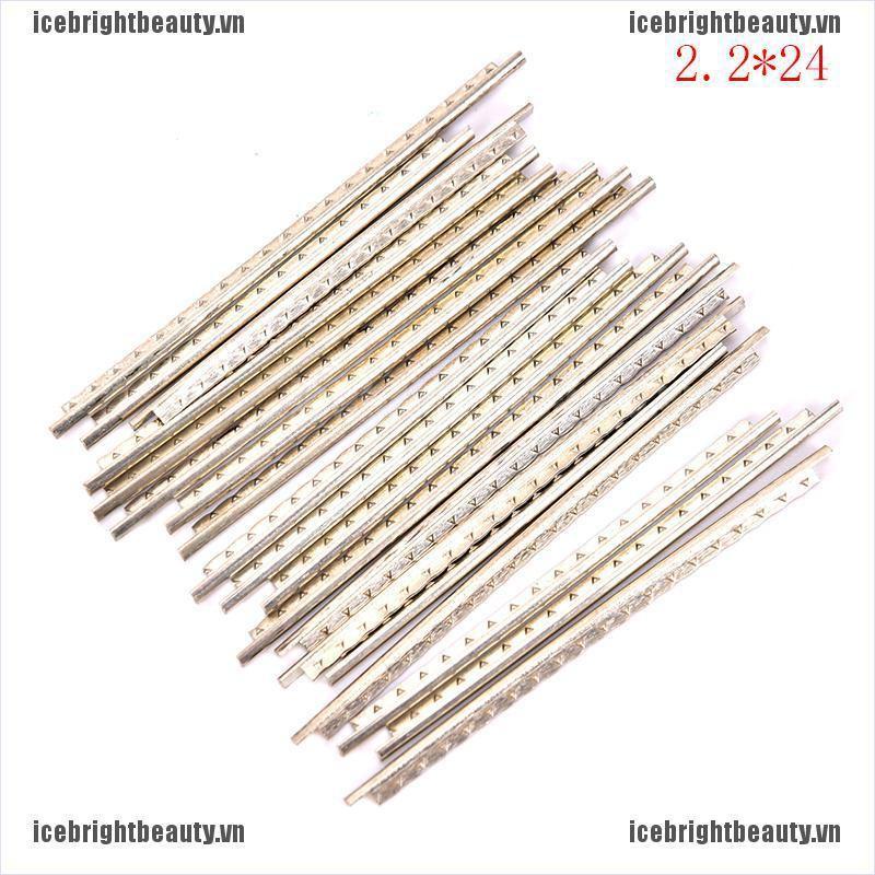 ICEVN 1set Acoustic Electric Guitar Nickel-copper Alloy Fret Wire For Guitar Bass Part