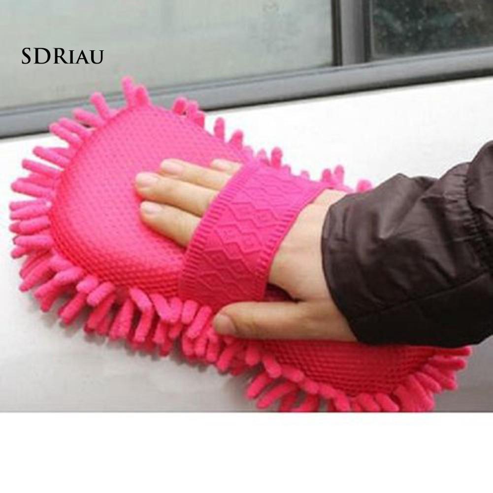 Bông mềm đeo tay vệ sinh lau chùi xe hơi tiện dụng chất lượng cao