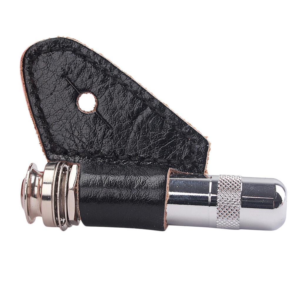 /4" Stereo Jack for Acoustic/Bass Guitar Chrome with