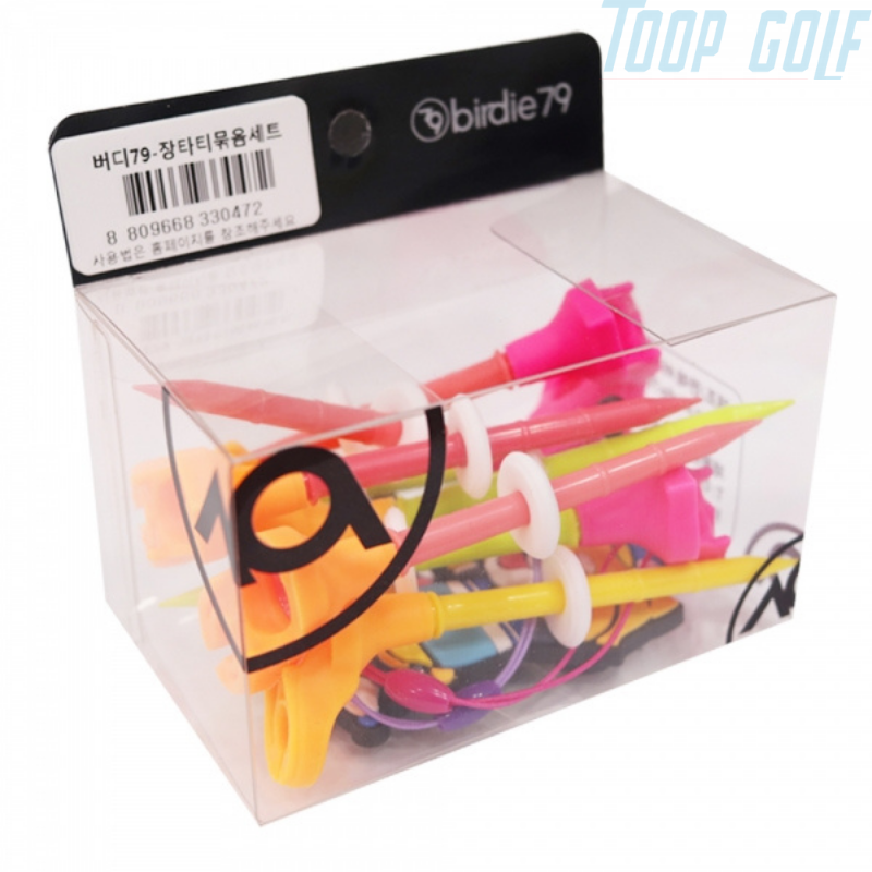 Que đỡ bóng golf Cobra Tee hộp 08 tee chất liệu nhựa Silicone gia tăng khoảng cách đánh bóng golf