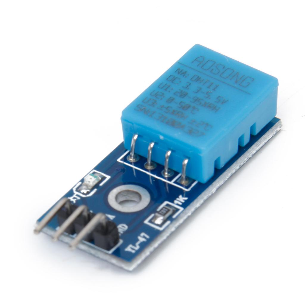 Temperature Digital 3-Pin Humidity Sensor Module Cable With Fixed Bolt Hole For