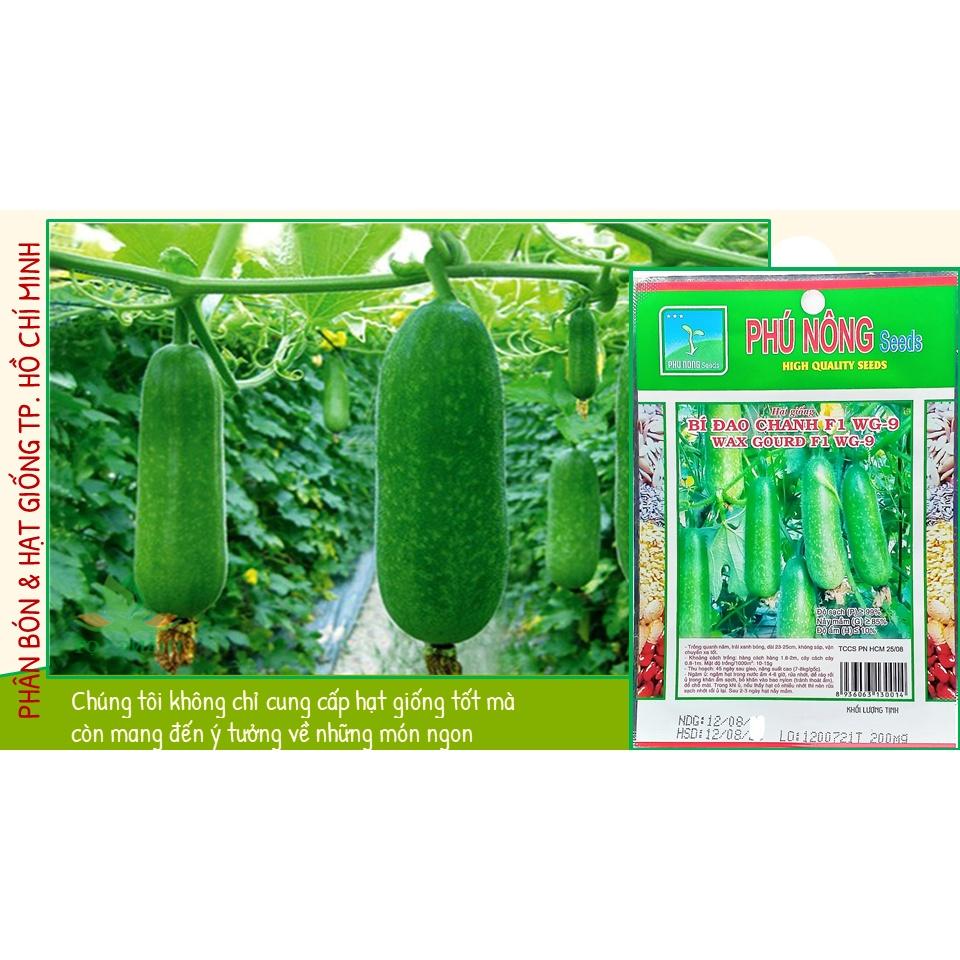 Hạt Giống Bí đao Chanh Dễ Trồng, Siêu Trái 0,2Gr - Phú Nông Seeds - Phú Nông Seeds