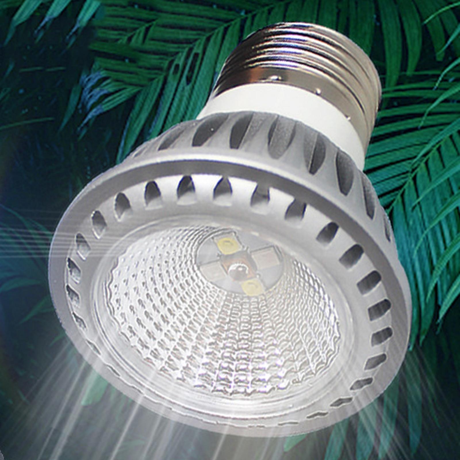 Ceramic Reptile Heating Light Full Spectrum E27 Basking Spot Lamp for Lizard Turtle
