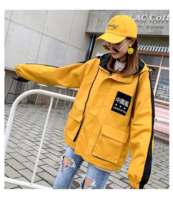 Áo khoác nữ form rộng lớp