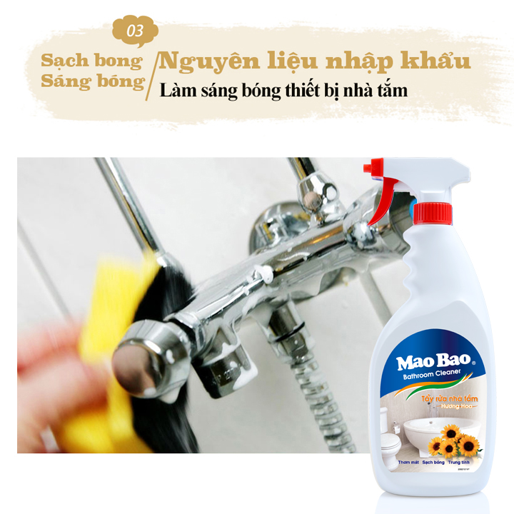 Nước Tẩy Nhà Tắm Mao Bao 600ml