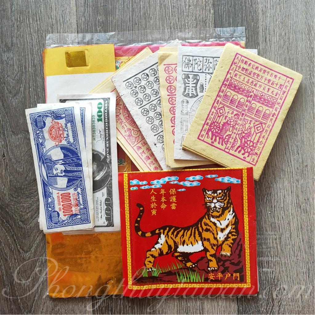 Bộ giấy cúng mùng 3 Ông Hổ
