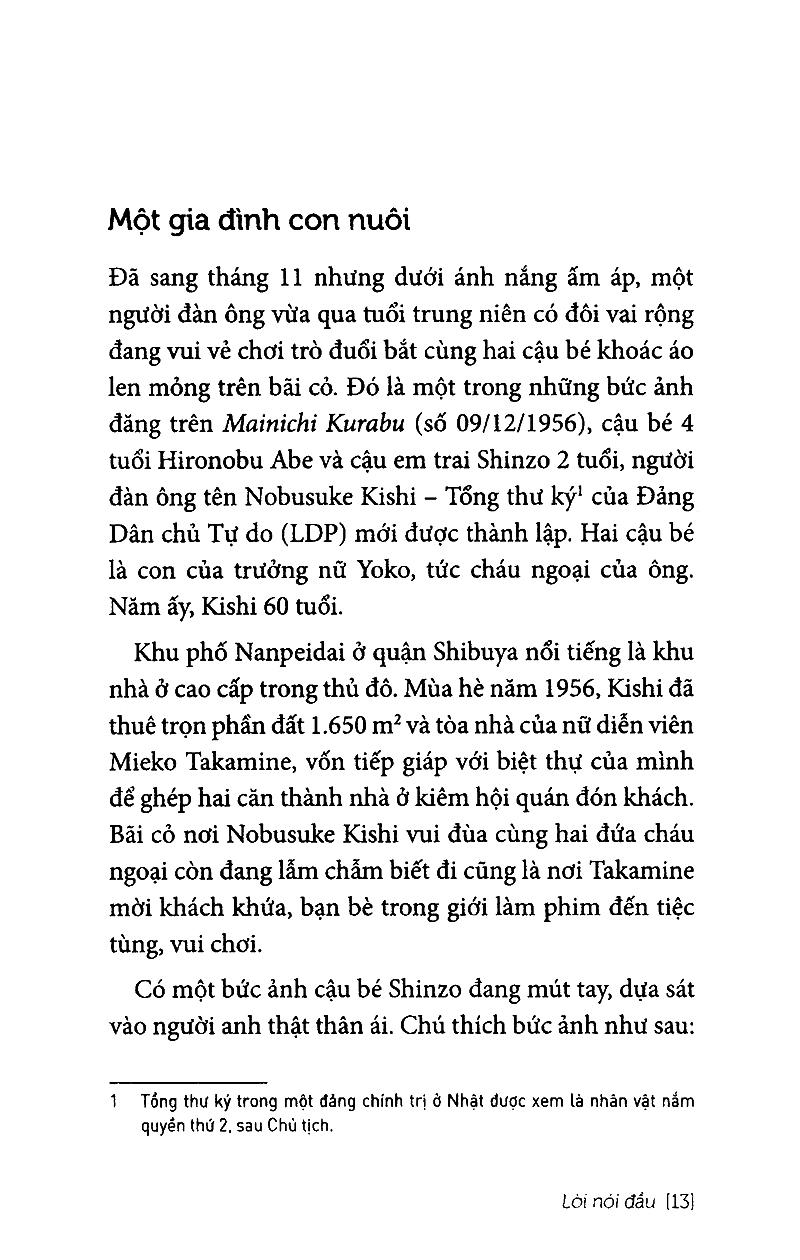 Shinzo Abe Và Gia Tộc Tuyệt Đỉnh