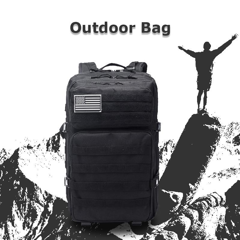 Ba lô đeo vai làm bằng vải nylon 900 chống nước chống mài mòn thích hợp cho đi bộ đường dài cắm trại và cac hoạt động ngoài trời