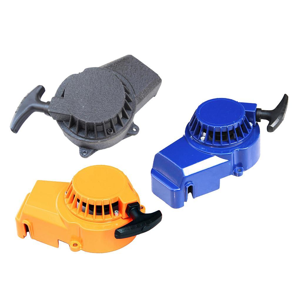 Aluminum Pull Start Starter Replacement for 43cc 47cc 49cc 2-Stroke Engine Motorized Bicycle Scooters Dirt Bike