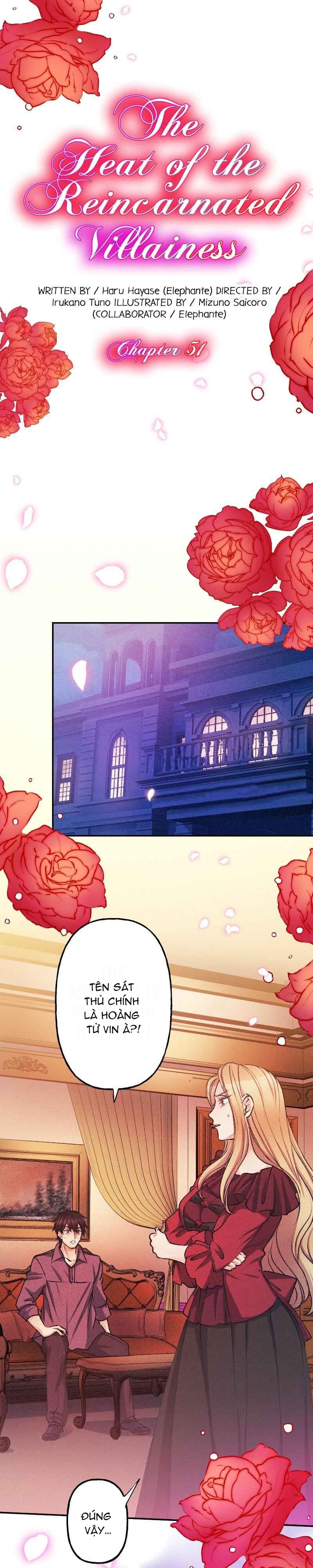 sức nóng của nữ phản diện được tái sinh chapter 51.1 3