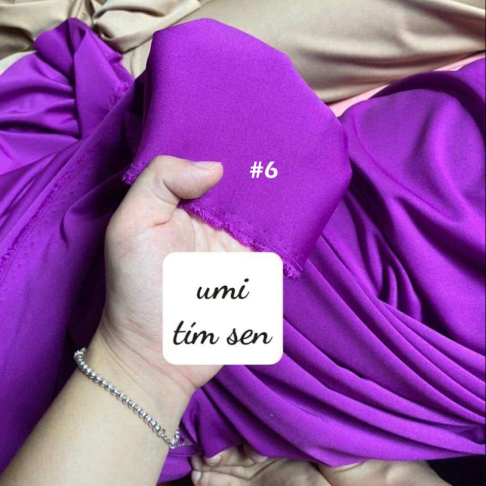 [MMV3] Vải Thun Umi Lạnh, Mịn, Dày 23 Màu May Quần, Set Bộ Thể Thao, Đầm, Váy, Áo Khoác