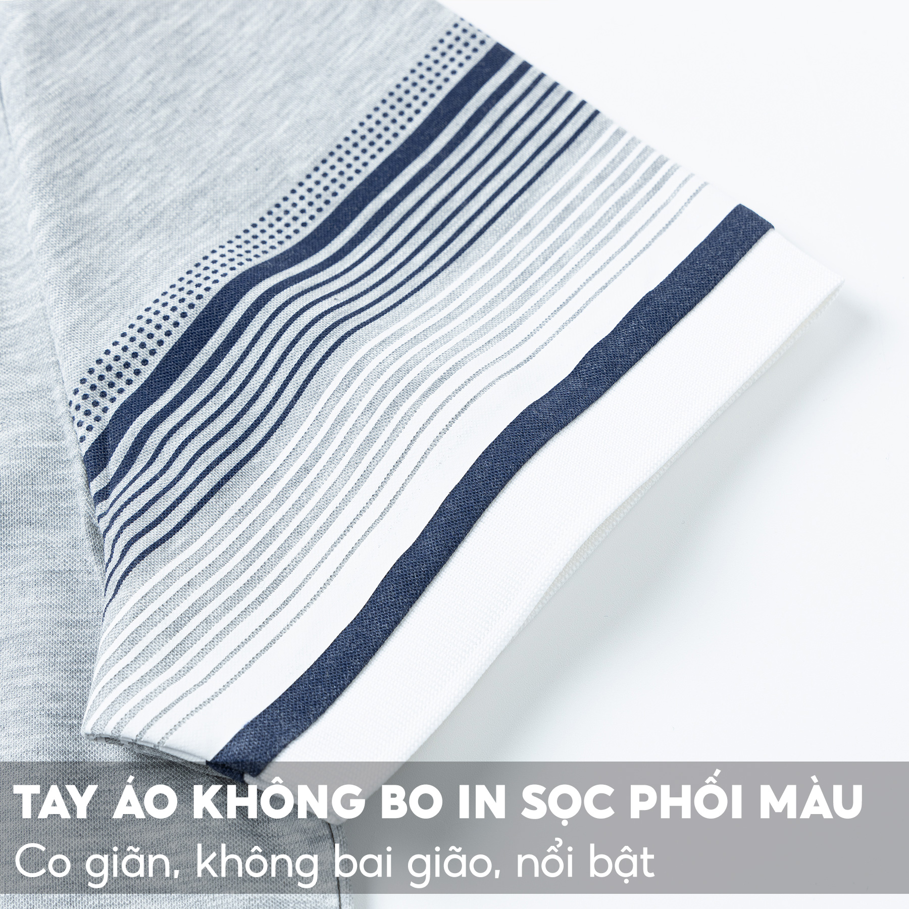 Áo Polo Nam 5S, Chất Liệu Micro Viscose Cao Cấp, Siêu Mát, Thiết Kế Phối Sọc Màu Tay Áo Nổi Bật, Lịch Lãm (APC23034)