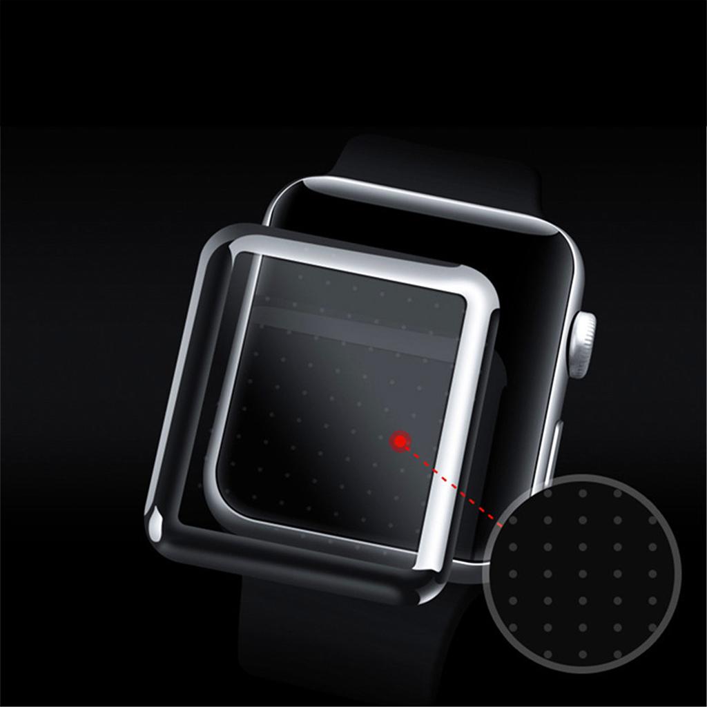 Compatible for Screen Protector 44mm 3D Full Coverage HD Tempered Glass Film