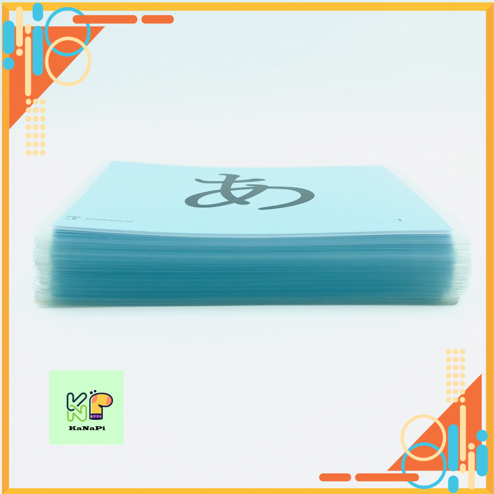 CARD DẠY VÀ HỌC CHỮ CÁI HIRAGANA, KATAKANA