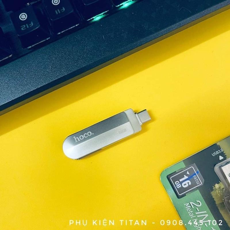 Usb Hoco UD10 đa năng, tốc độ nhanh 3.0 : 1 cổng Usb + 1 cổng TypeC