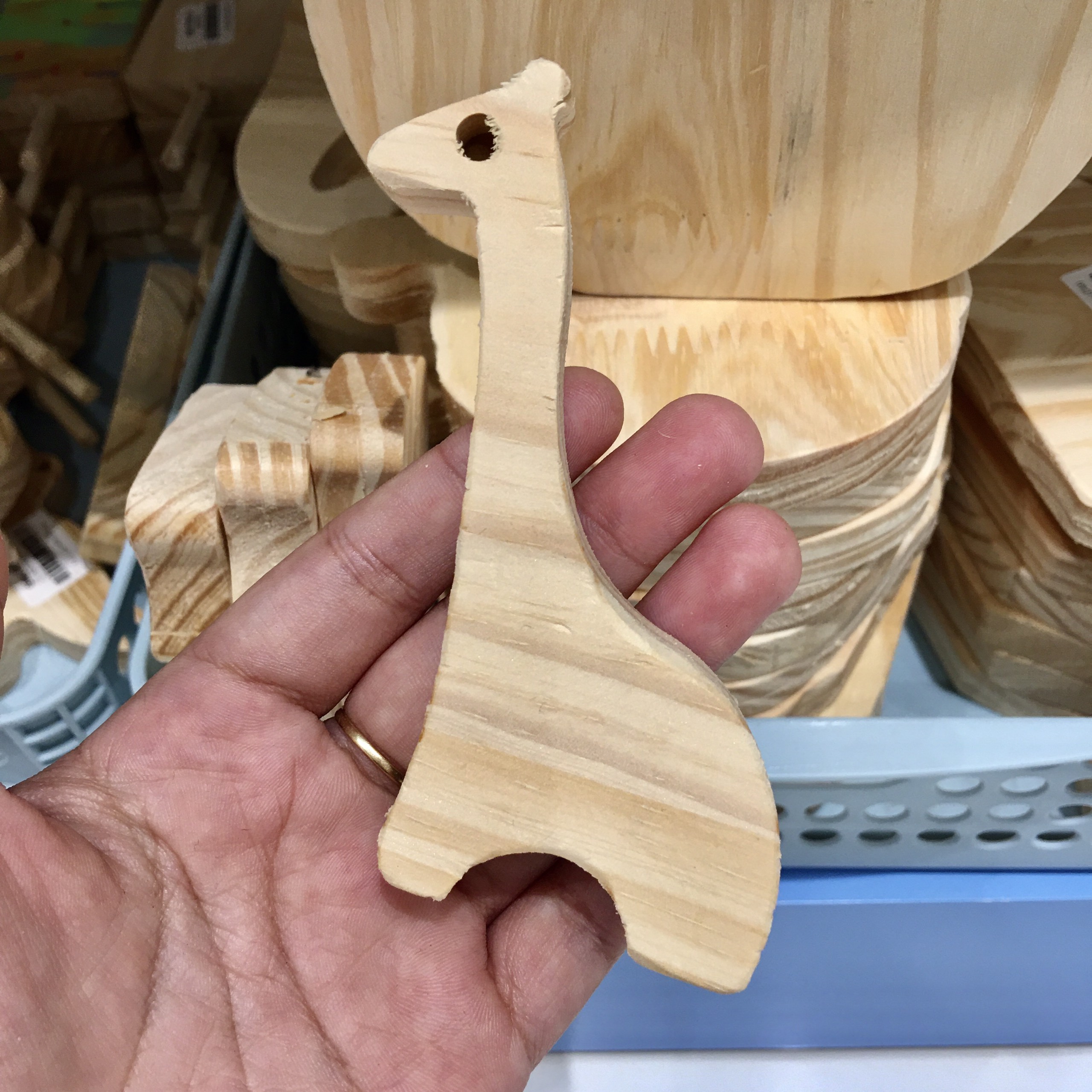 Thú gỗ size trung TÔ MÀU TRANG TRÍ NHIỀU MẪU