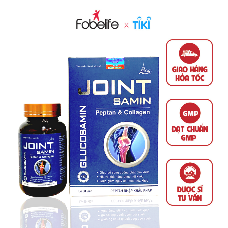 Viên Uống Giảm Đau Mỏi Khớp Bổ Sung Dưỡng Chất Làm Trơn Ổ Khớp JOINT SAMIN