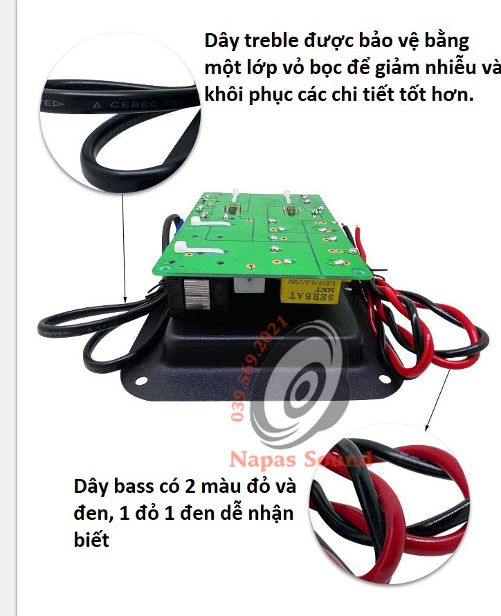 MẠCH PHÂN TẦN KP6012 CÔNG SUẤT LỚN - HÀN SẴN DÂY - PHÂN TẦN LOA SÂN KHẤU