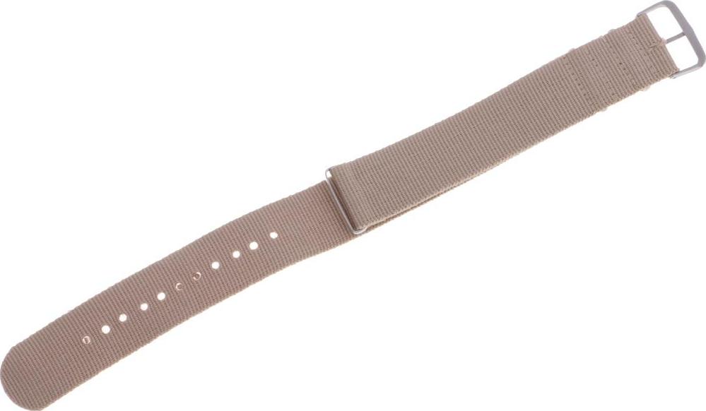 Woven Nylon Watch Strap Wristwatch Band Stainless Steel Buckle