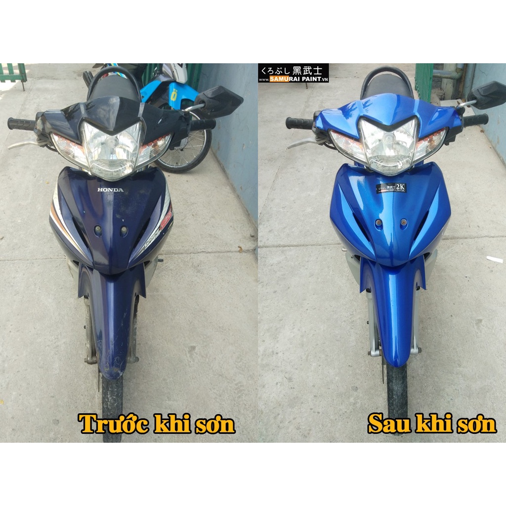 Sơn xịt Samurai Kurobushi - XANH DƯƠNG WAVE H325