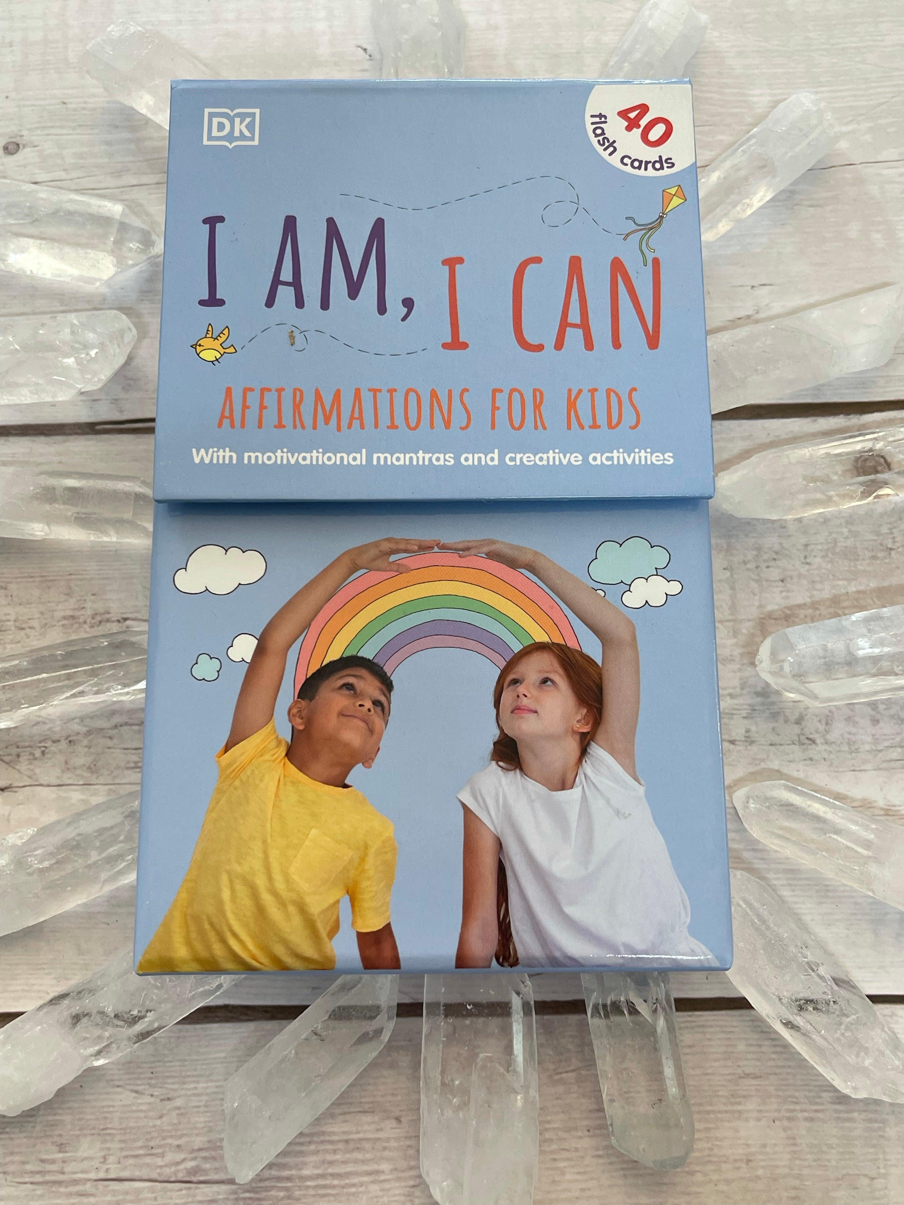 I Am, I Can: Affirmations Flash Cards for Kids : with Motivational Mantras and Creative Activities