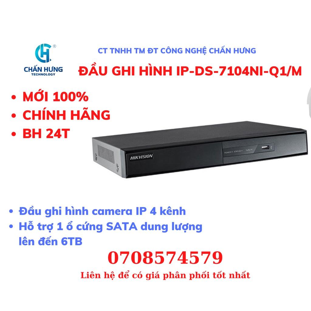 Đầu ghi IP Hikvision DS-7104NI-Q1/M1/DS-7108NI-Q1/M1 4 kênh/8 kênh - Hàng chính hãng