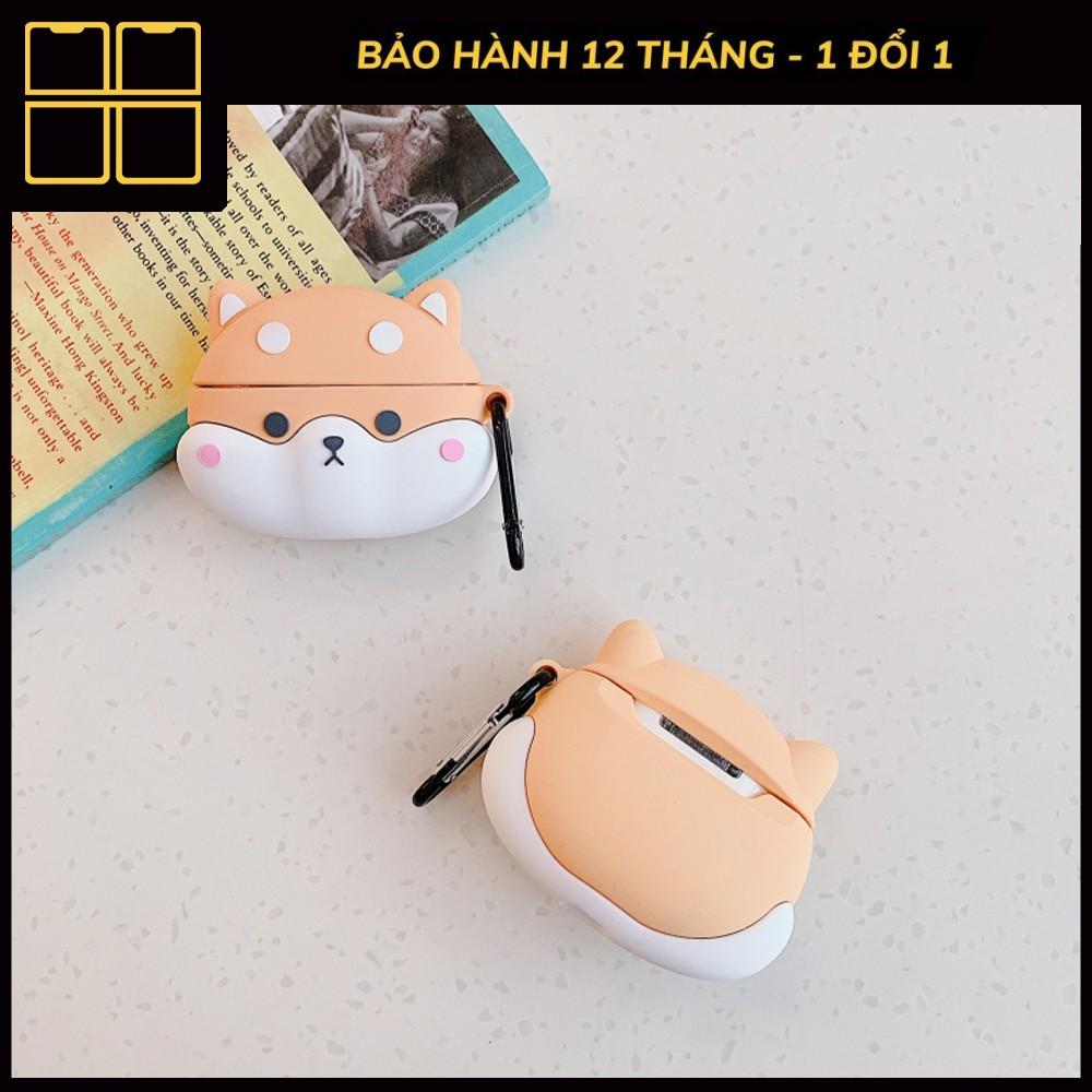 Ốp dành cho airpod 2/Pro chống va đập, Case airpod pro siêu dễ thương Chó Corgi