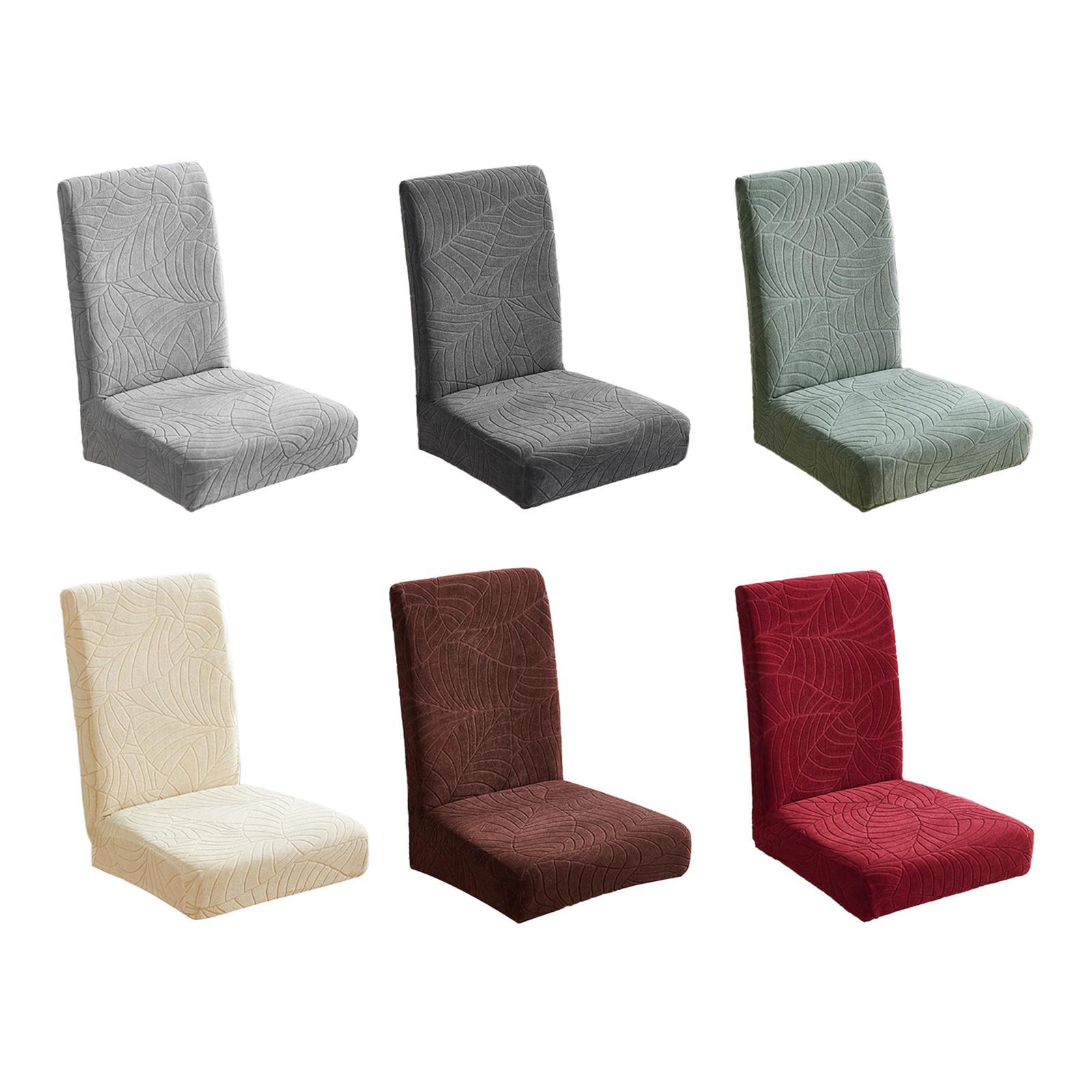 Dining Chair Covers Washable Chair Slipcover Removable Protector Green