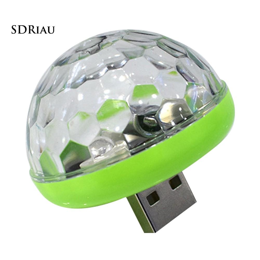 Bóng đèn 3 màu USB led cho trang trí xe hơi DJ