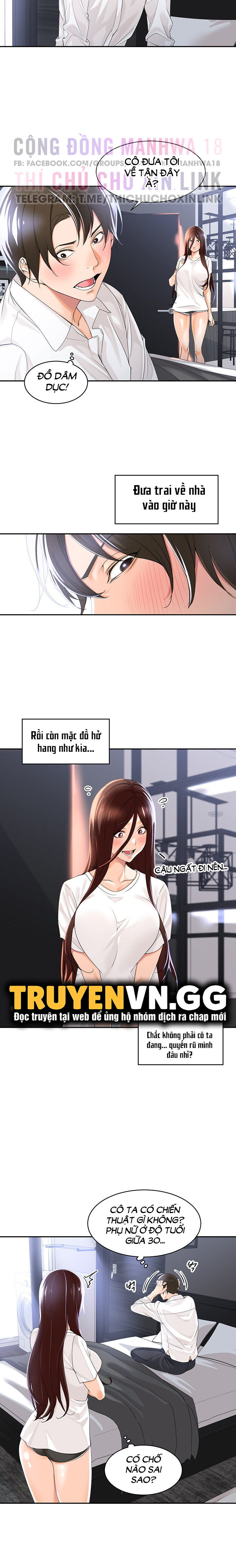 trưởng phòng mắng tôi đi! chapter 2 14