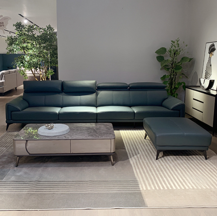 Sofa da đầu bật cao cấp Juno Sofa HDCT-12