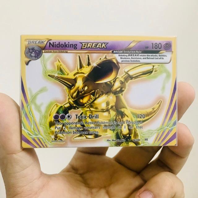 Trọn bộ 35 Thẻ bài Pokemon BREAK đã phát hành