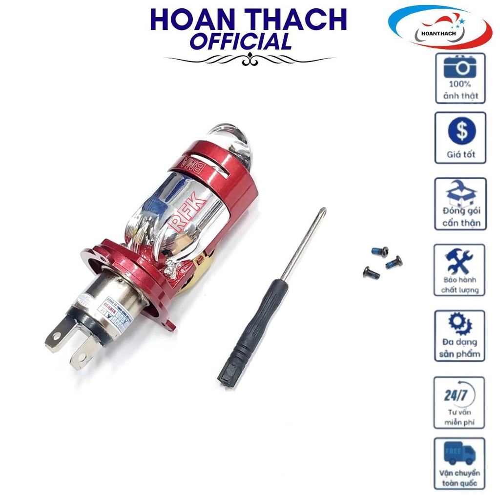 Bóng đèn Pha Led M01J - H4 45W ( Chíp Osram 3535 ) Dùng cho mọi dòng xe máy HOANTHACH SP019614