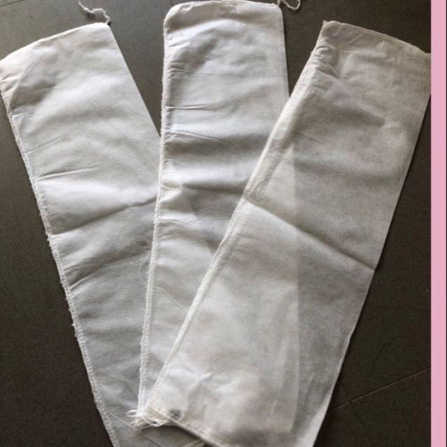 Túi bọc mướp, bầu. bí... - gói 50 chiếc - kt 15x50 cm - túi bao trái cây