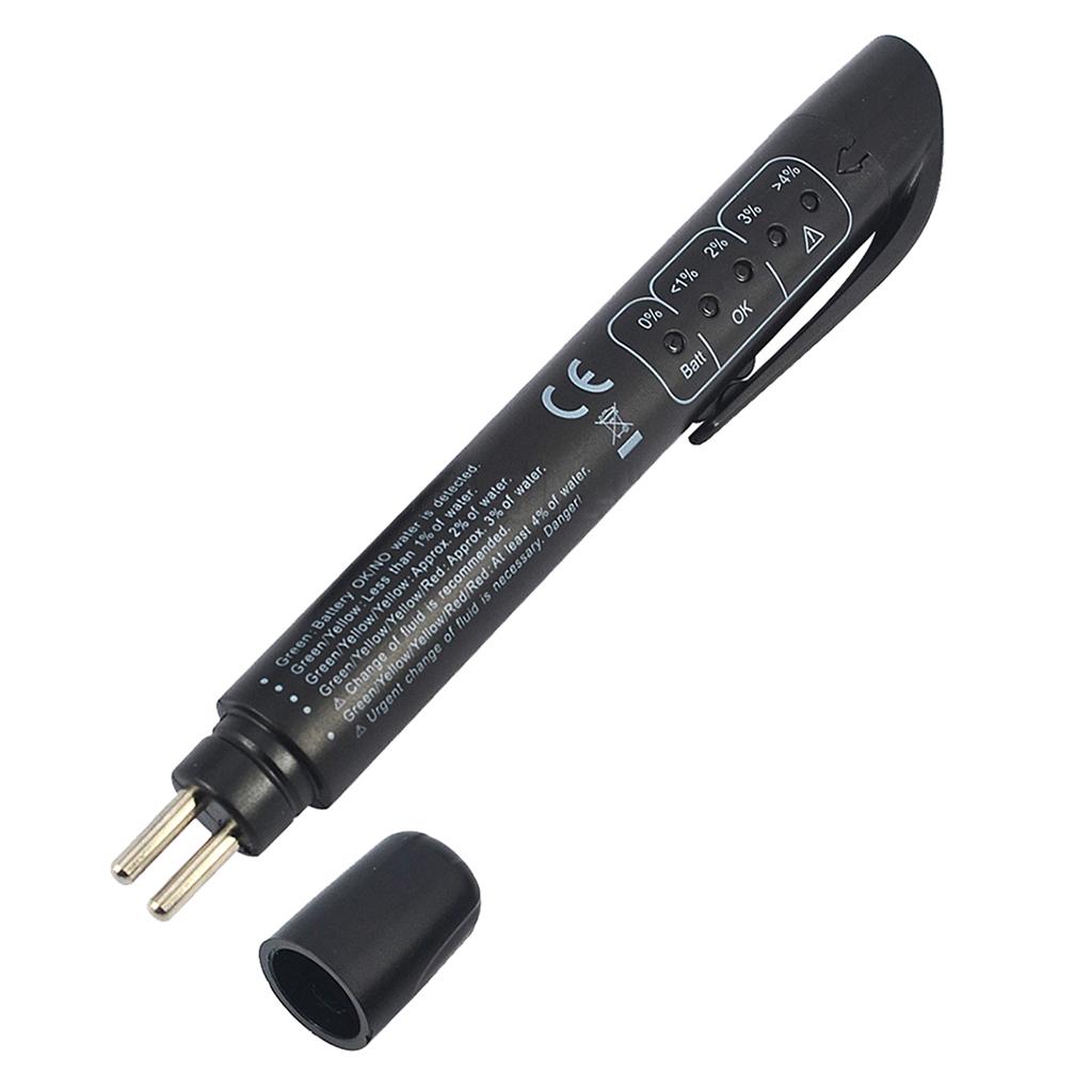 Precise Car Vehicle Brake Fluid Oil Moisture Liquid Pen 5 LED Check Pen